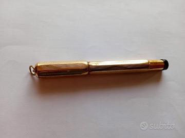 Penna stilografica oro 14K Ma Gus Po anni 20-30