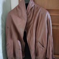 Giacca da uomo invernale in pelle 