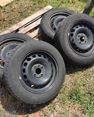 4 cerchioni per cambio gomme R14  