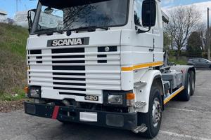 Scania 143 H 420 - Scarrabile tre assi - 1993