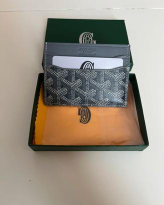 Portafoglio Goyard Grigio