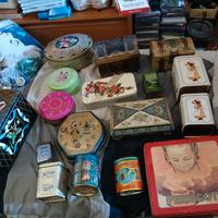 scatola di latta vintage 