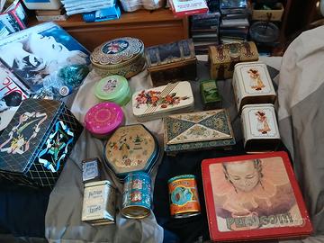 scatola di latta vintage 