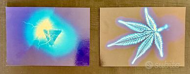 Cartoline Fractal Kirlian Photography Originali