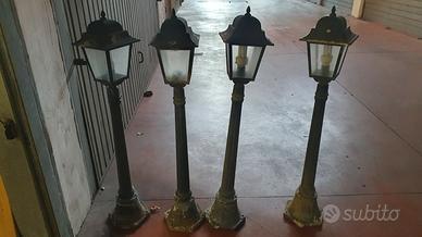 Lampioni vintage da giardino