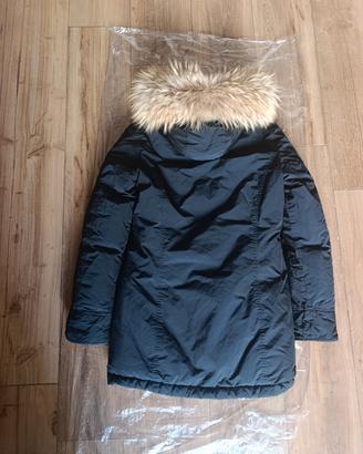 woolrich parka blu