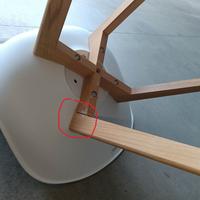 4 Sedie stile scandinavo