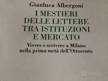 I mestieri delle lettere tra istituzioni e mercato