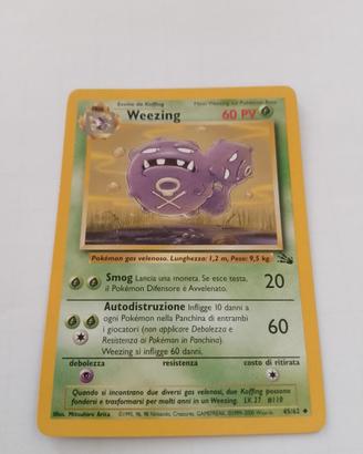 Carta Pokémon Weezing