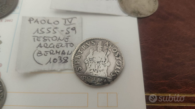 Moneta antica argento