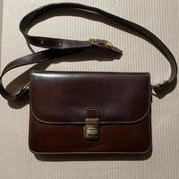 Borsa Pelle Vintage Piero Tucci Made in Italy