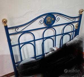 letto in ferro battuto 