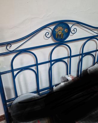 letto in ferro battuto 