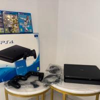 Play Station 4 Slim 1TB Jet Black + 3 Joystick