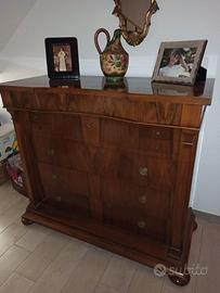 Cassettiera e 2 comodini in stile pompeiano