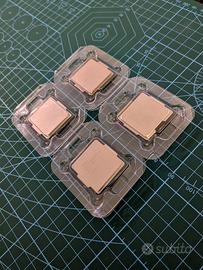 Blocco 4 cpu intel  socket 1150 e  1155