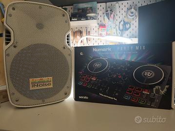 Set DJ Completo: Cassa Attiva iNoise + Controller 