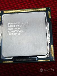 Processore Intel i3-550 3.2ghz più dissipatore