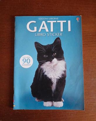 Libro stickers GATTI Edizioni Usborne