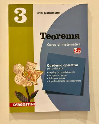 Libro “Teorema 3 corso di matematica”