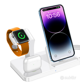 Stazione ricarica iPhone 3 in1