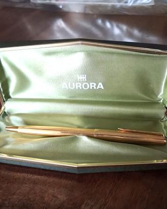 Penna sfera Aurora 98  vintage anni '80   usata in