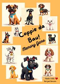Memory Game -Coppie da Bau! Gioca con i cagnolini!