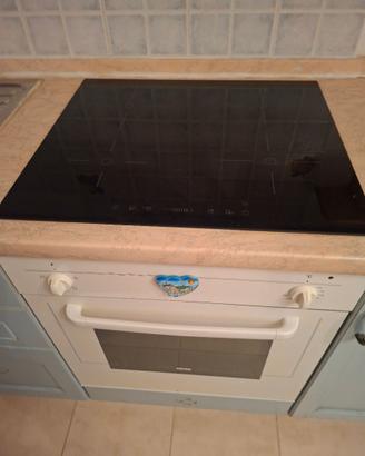 Piano induzione di cucina già postata mono blocco