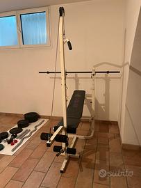 Home gym Completo + Multifunzionale + pesi