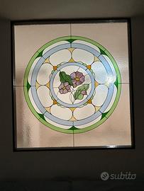 Vetrata artistica in tecnica Tiffany