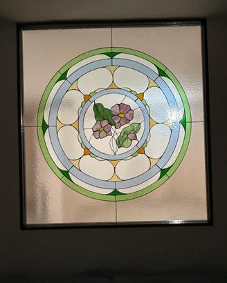 Vetrata artistica in tecnica Tiffany