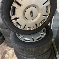 Cerchi 16" 5x108 con Gomme Pirelli M+S 215/55 16
