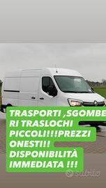 Traslochi, Sgomberi e Trasporto Mobili / Divani -