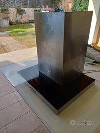 Cappa aspirante FABER inox e vetro