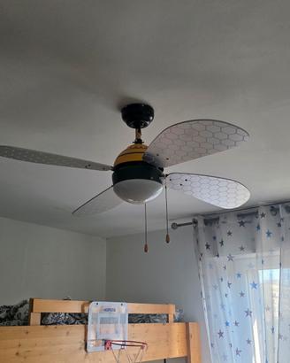Ventilatore da soffitto con luce