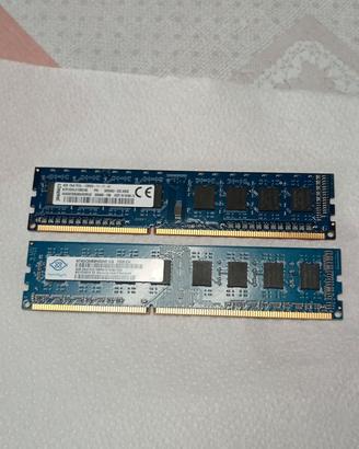 Ram 8GB DDR3 1600 Mhz 