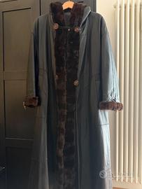 Cappotto in pelle