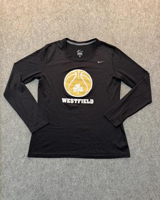 Maglia maniche lunghe Nike Wstefield Basket nera M