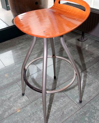 Sgabello Calligaris, seduta in ciliegio