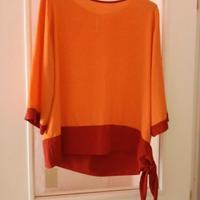 Particolare blusa con fiocco laterale marca Lizalù