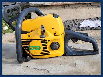 Motosega Alpina 370 — unità motore da controllare