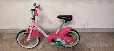 bici da bambina BTWIN 14"