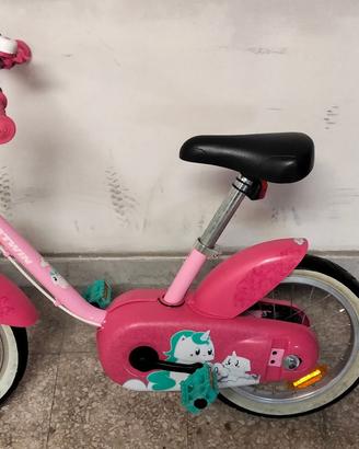 bici da bambina BTWIN 14"