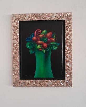 quadro olio su tela
