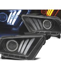 FARI FORD MUSTANG 10-14 LED DINAMICI NERO