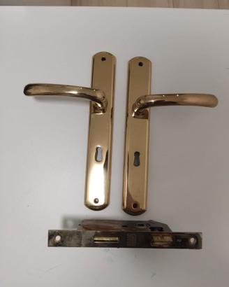 Maniglie in Ottone con serratura AGB