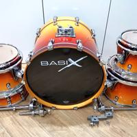 Batteria Basix Custom 22-10-12-14 + rullante 14