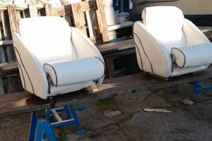 Coppia Sedili Nautici Bolster "Flip-Up" x -