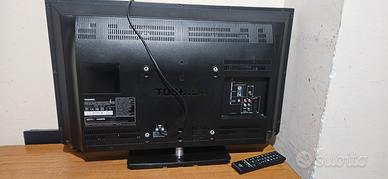 tv toshiba 32 pollici completo di tutto 