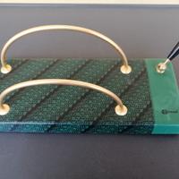 Portapenne carte posta da scrivania vintage